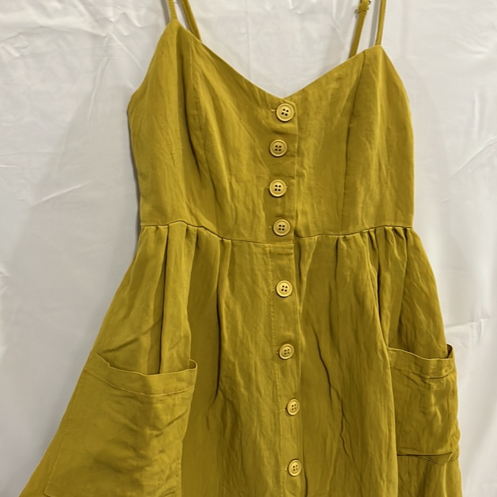 Cottage core large pocketed dress ✨